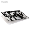 1PCS Plastic Decorative Frame Embossing Folder Template Textured Impressions Scrapbooking Card Craft Making Cake Decoration