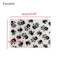 1PCS Plastic Template Textured Impressions Decorative Frame Embossing Folder for Scrapbooking Photo Album Paper Card Craft Making Wedding Decoration Style 1