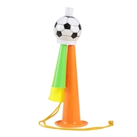 1Pcs Plastic Trumpet Toy with Portable String Cheer Up Horn for Sporting Events and Party Atmosphere Making - Medium