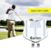 1PCS Professional Golf Cap Clip Magnetic Hat Clips Metal Golf Ball Markers Golf Sports Accessory