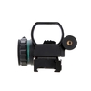 1X33 Red Green Dot Sight Scope Illuminated Tactical Laser Riflescope Hunting Optics Reflex Lens with Tail Switch