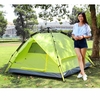 3-4 People Double Layers Waterproof Breathable Automatic Tent with Bag
