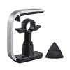 3-Finger Version Creative Straight-press Folk Guitar Capo Clamp with 1pc Multi-thickness Guitar Pick