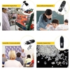 3-in-1 USB Digital Zoom Microscope Magnifier with OTG Function 8-LED Light Magnifying Glass 1000X Magnification with Stand