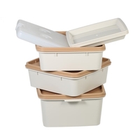 3-Layer High-end Mini Portable Lunch Box Stylish Durable Lunchbox Good Quality Picnic Box Food Container with 3 Plate