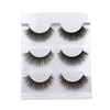 3 Pairs False Eyelash Long Black Thick Fake Lashes Natural Soft Makeup Eye Lashes Cross Handmade False Eyelash