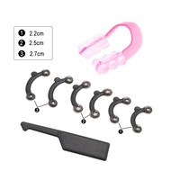 3 Pairs Nose Up Lifting Shaper Invisible Nose Shaping Clipper Bridge Straightening Clip Corrector 3 Sizes