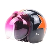3-Snap Bubble Visor Shield Universal 10 Color Opt & Flip Up Adapter Helmet Snaps
