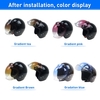 3-Snap Bubble Wind Shield Visor For Biltwell Gringo & Bonanza Motorcycle Helmet