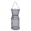 30 * 60cm Lightweight Collapsible Fishing Mesh Net Fishing Cage Basket