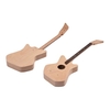30 Inch Unfinished DIY 3-String Acoustic Guitar Kit