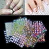 30 Sheet 3D Mix Color Floral Design Nail Art Stickers Decals Manicure Beautiful Fashion Accessories Decoration