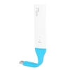 300Mbps Bendable USB WiFi Range Extender Mini Portable Repeater Adapter WiFi Range Signal Amplifier Repeater White with Blue