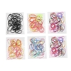 300Pcs Beauty Accessories Colorful Rubber Hairband Rope Ponytail Holder Elastic Women Hair Band Ties
