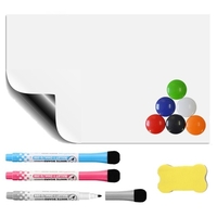 30*21cm Soft Magnetic Dry Erase Whiteboard PET Film Message Board