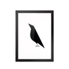 30*40cm Simple Nordic Style Fowl & Sentence Canvas Prints Wall Picture Art Decal Room Decoration Beautiful Reusable Painting 3 Panels with Frame Housewarming Gift