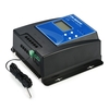 30A MPPT Solar Charge Controller 12V/24V/48V Automatic Identification Battery Charging Regulator with LCD Display Over Load Protection Internal Temperature Detection