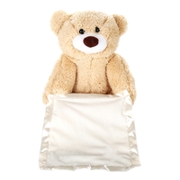 30Cm Peek A Boo Teddy Bear Animated Stuffed Animal Plush
