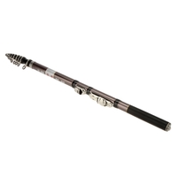 3.0M 9.84FT Telescopic Rock Fishing Rod Travel Spinning Fishing Pole Carbon Portable