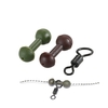 30PCS Carp Fishing Buffer Beads Shock Buffer Beads Knot Protector Fishing Tackle Fishing Swivel Accessories