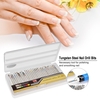 30pcs Tungsten Steel Nail Drill Bits Nail High Speed Grinding Heads Nail Polishing & Smoothing Tool
