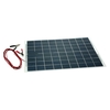 30W 12V Semi Flexible Solar Panel Device Battery Charger