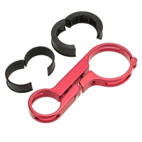 31.8mm 25.4mm Bicycle Bike Double Handlebar Extension Mount Aluminum Alloy Carbon Fiber Extender Mount Bracket Holder for Bicycle Light Flashlight Speedometer