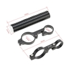 31.8mm Double Handlebar Extension Mount Aluminum Alloy Extender Holder for Bike Light Bicycle Speedometer