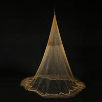 3.2 * 2m Nylon Monofilament Fish Gill Net for Hand Casting