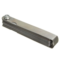 32pcs Brass Blades Filler Feeler Gauge 0.04-0.88mm Thickness Gage Multifunctional Measurment Tool
