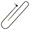 3.3FT AUX Cable 3.5mm Audio Cable Extension Cord 90 Degree Right Angle Male To Male For Car Stereo PC Speaker