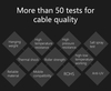 3.3Ft USB 2.0 to Micro USB + Type C + Lightning Charging Cable Sync Data Line Cord for iPhone iPad Samsung