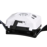 350 Lumens LED Inductive Headlamp Mini Headlight Rechargeable Outdoor Camping Flashlight Head Torch Lamp with USB