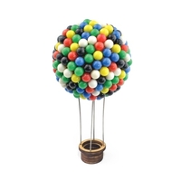 350pcs Ballon Pin House Colorful Pins With Wood Base Handcrafts Diy Gift
