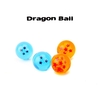 3.5CM 7 Stars Crystal Balls Set 7PCS - ORANGE