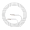 3.5mm Jack Auxiliary Audio Cable Male to Male Stereo Audio Extension Cord, White