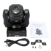 35W DMX512 Sound Control Auto Rotating 9 / 11 Channels Moving Head Light