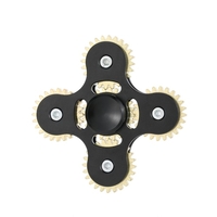 360 Anti-Anxiety Durable Spinner Wheel Gears Fidget Metallic Finger Toy for Adults and Kids to Relieve Stress