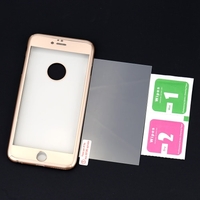 360 Degree High End Full Body Screen Protect Cover Case for Apple iPhone 6 plus 5.5" with a Tempered Glass Screen Protector