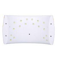 36W LED UV Nail Lamp Nail Gel Dryer Fingernail & Toenail Gel Curing White Light Flower Pattern Nail Art Painting Nail Tool Optional US/EU/UK/AU Plug