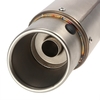 38-51mm frosting colour Oblique tail Refit Exhaust Muffler With fit for Motorcycles ATV Universal