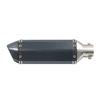 38-51mm Stainless Steel Universal Motorcycle Exhaust Escape Modified Exhaust Muffle Fit for Most Motorcycle