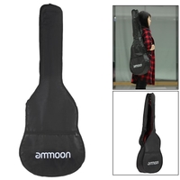 38" Guitar Single Shoulder Bag Case 420D Water-resistant with Pocket