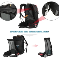 38L Outdoor Sports Backpack Traveling Hiking Camping Trekking Backpack Internal Frame Bag with Rain Cover