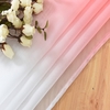 39 * 79inches Polyester Semi-Blackout Gradient Color Window Curtain Panel Living Room Bedroom Hotel Divider Voile Curtain with Rod Pocket--Green