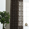 39 * 98 inches Polyester Semi-Blackout Grommet Top Window Curtain Panel Living Room Bedroom Hotel Voile Curtain Drape--Grey