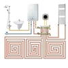 3A 95~240V Water Heating Energy Saving Smart Thermostat with Touchscreen LCD Display Weekly Programmable Room Temperature Controller Home Improvement Product