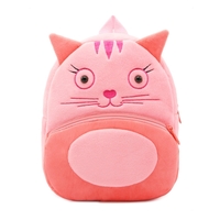 3D Animal Cartoon Plush Children Backpacks