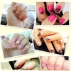 3D Black Lace Flower Design Nail Art Stickers Decals for Nail Tips Decoration Tool