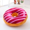 3D Creative Plush Donut Food Pillows Stuffed Toys Dolls Funny Cartoon Donuts Pillow Cover Plush Sweet Chocolates Sofa and Chair Back Cushions Car Mats